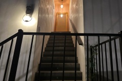 Entry Staircase at Night